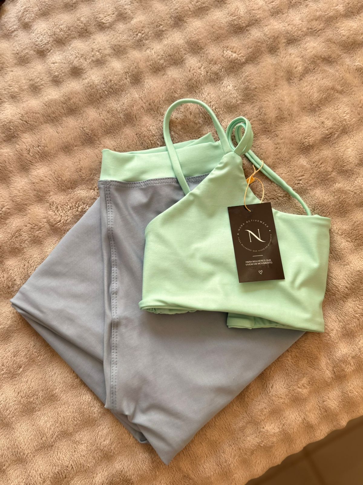 Conjunto Acqua — Verde-água e azul-claro — foto 4